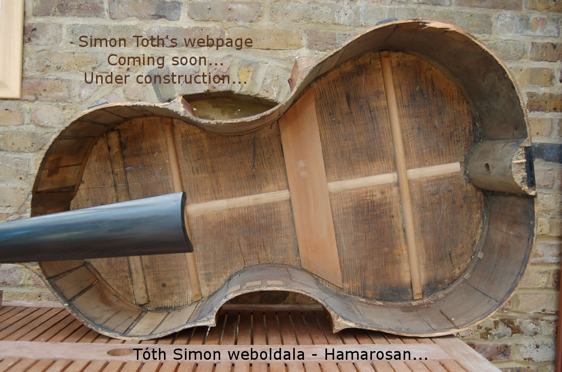Simon Toth's webpage Coming soon... Under construction...